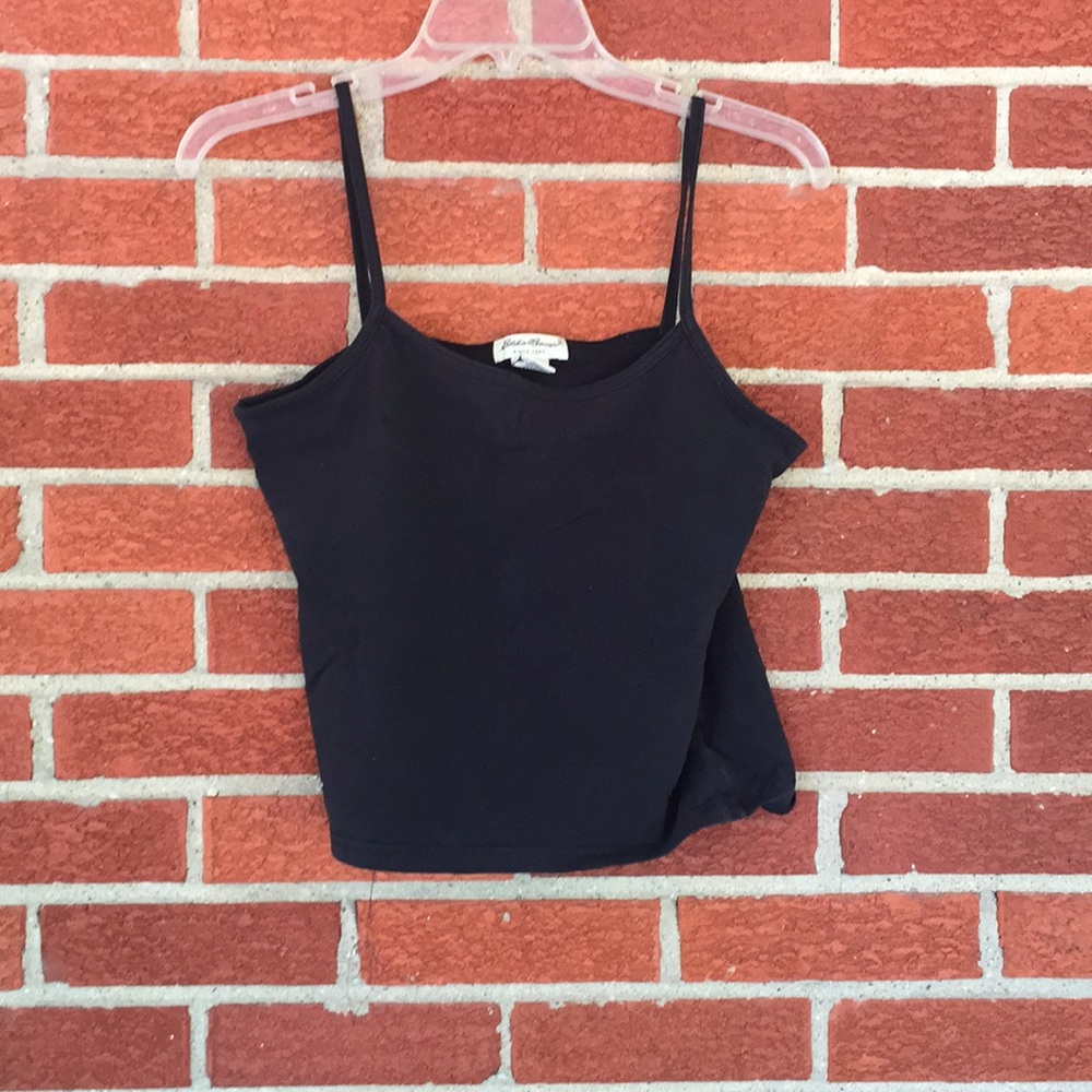 Black camisole top